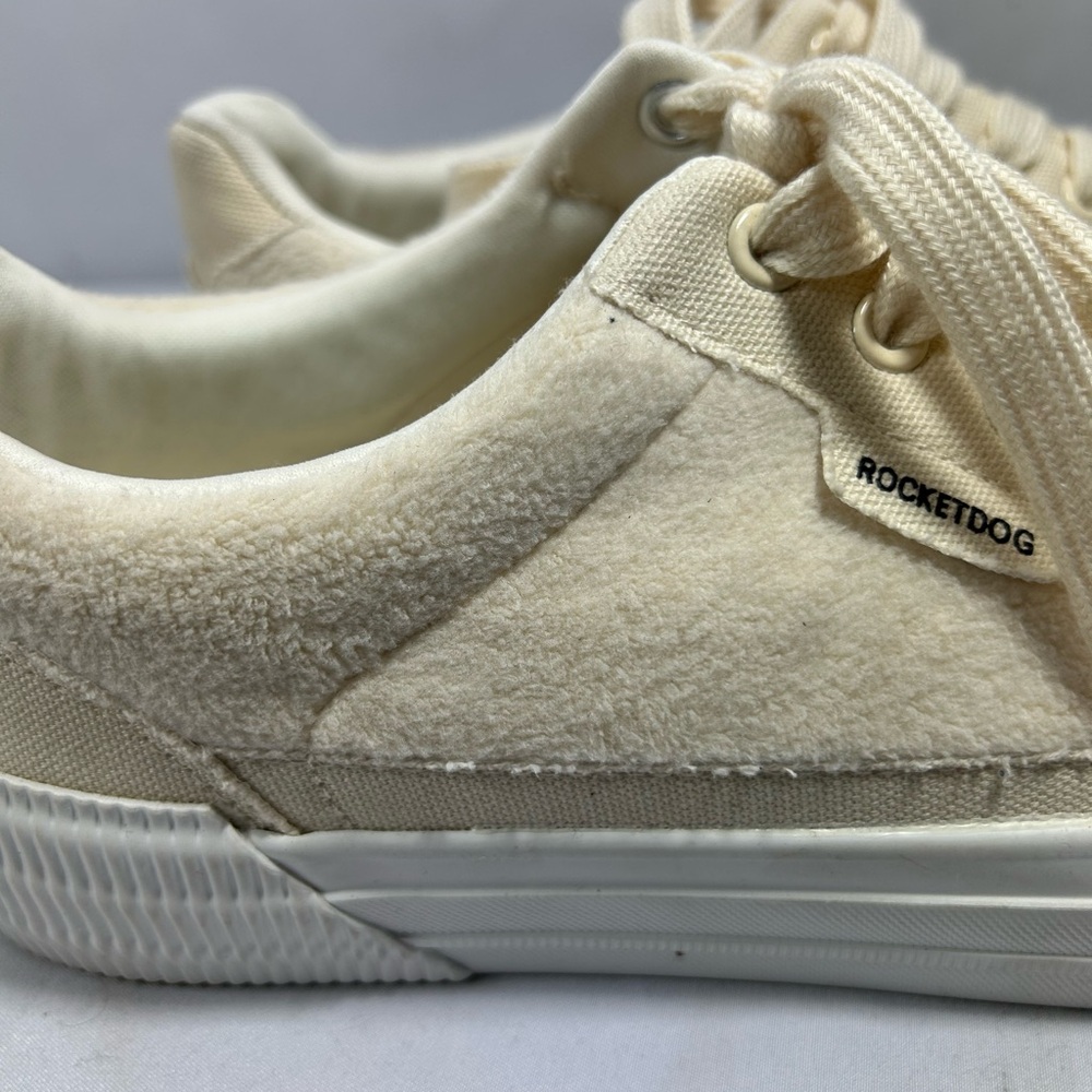 Rocket Dog Cheery Comfort Plush Foam sneakers Woman's size 9 Dirty White - Picture 4 of 10